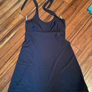 Columbia Black Backless Dress